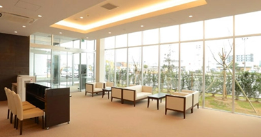 掬水苑 太白のロビーラウンジ