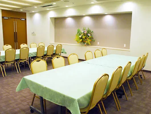 写真:会食室