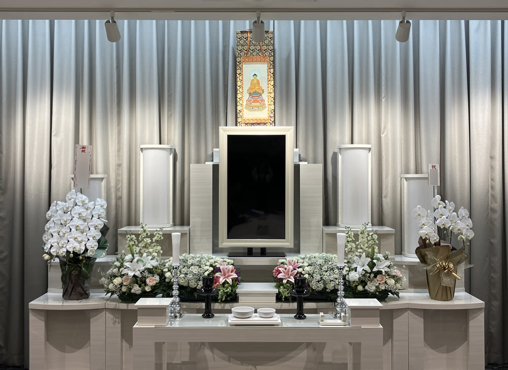 20名まで収容可能な、家族葬・小さなお葬式に最適な掬水苑 柳生 第一ホール